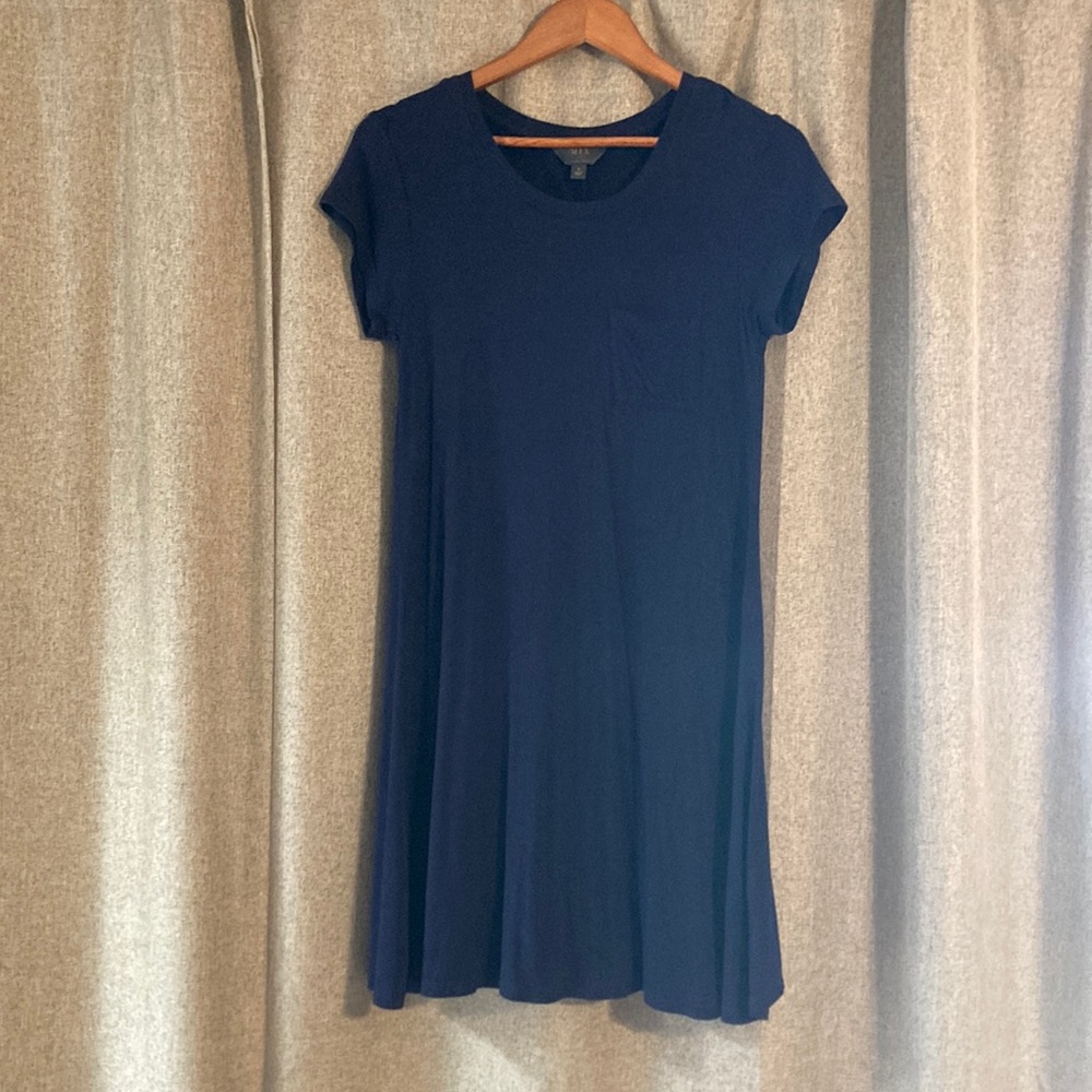 MIX small t-shirt dress navy blue